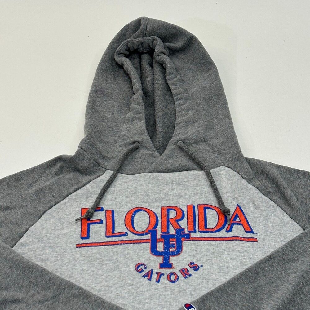 Champion Men's Hoodie‎ Gray Two-Tone Florida Gators Size XS